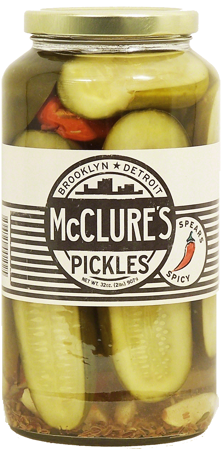 McClure's Pickles Brooklyn * Detroit spicy spears pickles Full-Size Picture